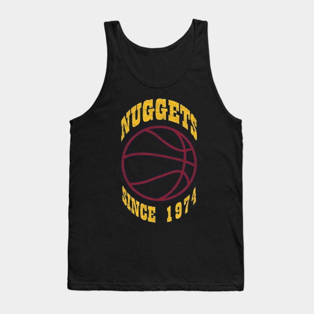 NUGGETS SINCE 1974_Texture_Vintage Tank Top by tioooo